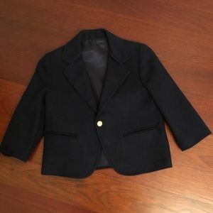Boys Imp Navy Blue Wool Blazer NWOT